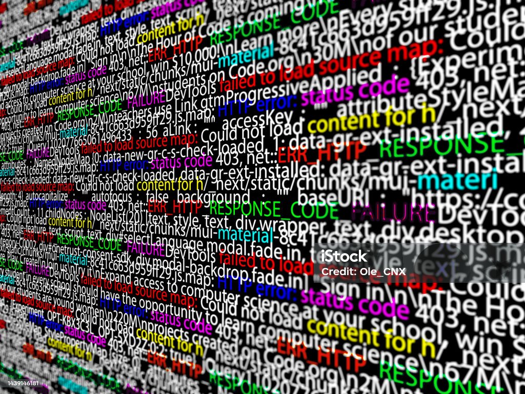 Abstract Source Code Background Big Data Database App Computer Code ...