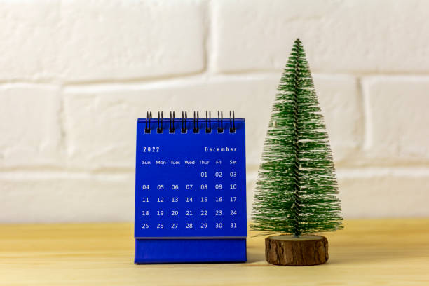 istock The calendar for December 2022 is on the table. 1439161710