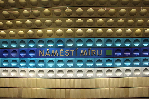 République Tchèque - Prague - station de métro
