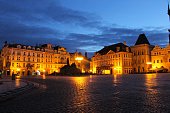 Czech Republic - Prague - old town by night