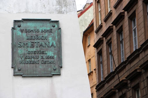Czech Republic - Prague - Smetana mémorial in the old town