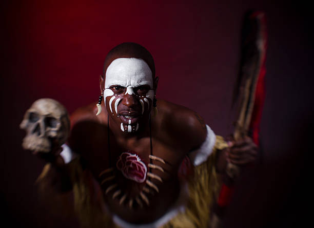 Witch Doctor stock photo