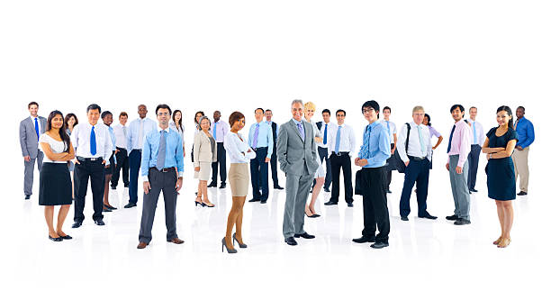 istock Multinational business team portrait 143918015