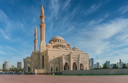 Tthe Sheikh Zayed Mosque in Abu Dhabi, UAE