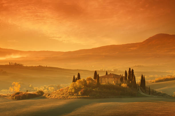 istock Farm in Tuscany 143918300