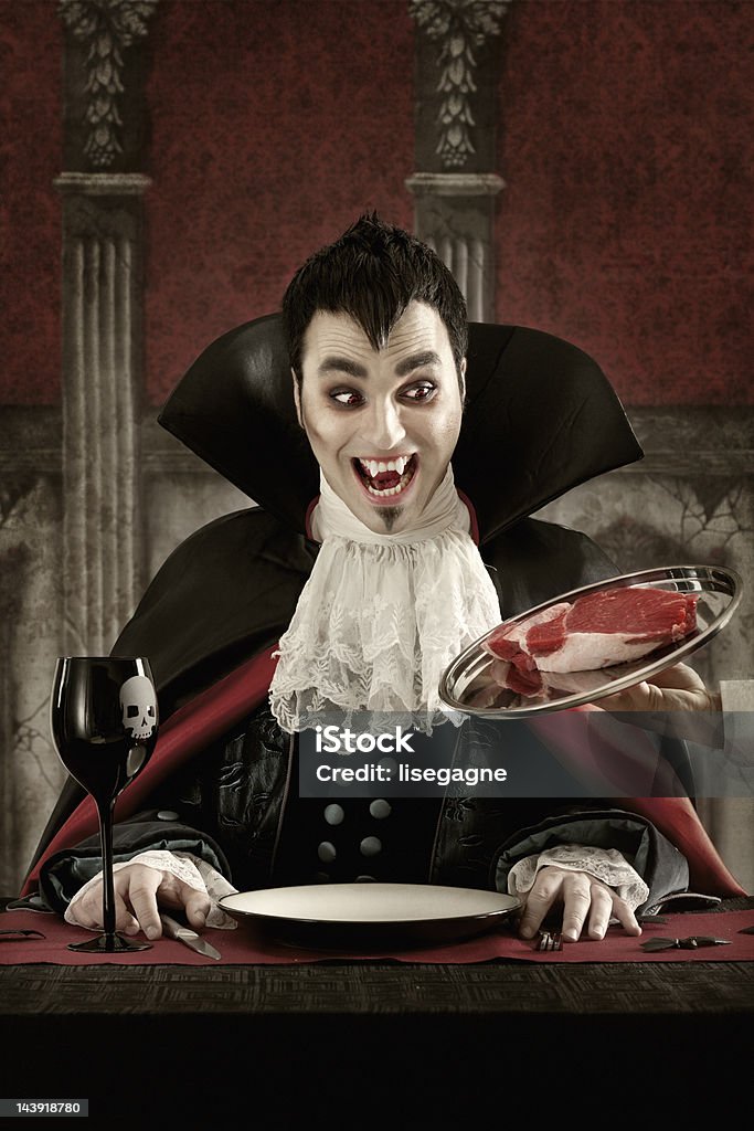 Vampiro encomendar Carne - Royalty-free Vampiro Foto de stock
