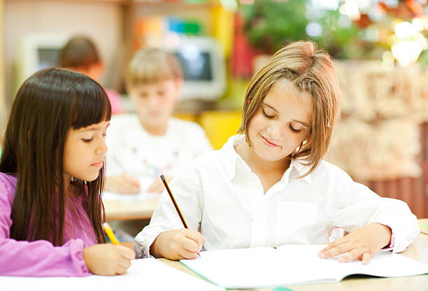 istock Children In The Classroom 143918789