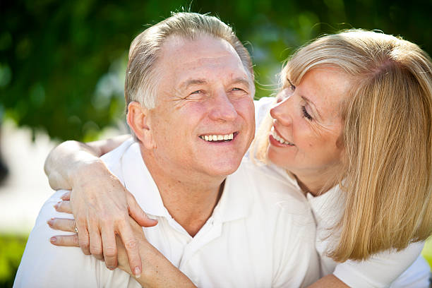istock Attractive Senior Couple: Casual Moment 143918965
