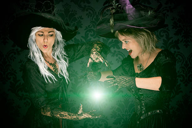 Gothic styled halloween make-up