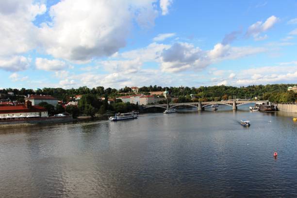 istock Czech Republic - Prague - view from Karluv Most ( Charles Bridge) 1439195037