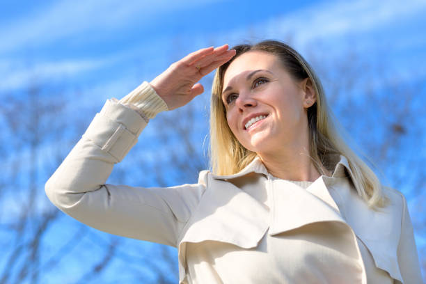 istock Woman looking into the distance 1439197135
