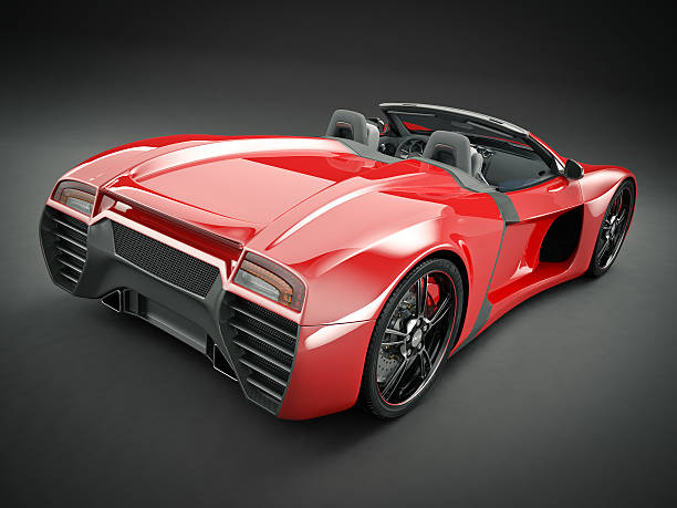 istock Red Sports Car 143920259