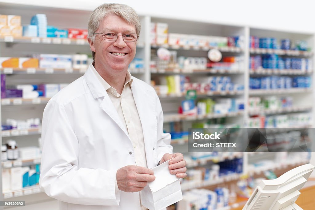 Farmacêutico sobre direitos - Royalty-free 40-49 Anos Foto de stock