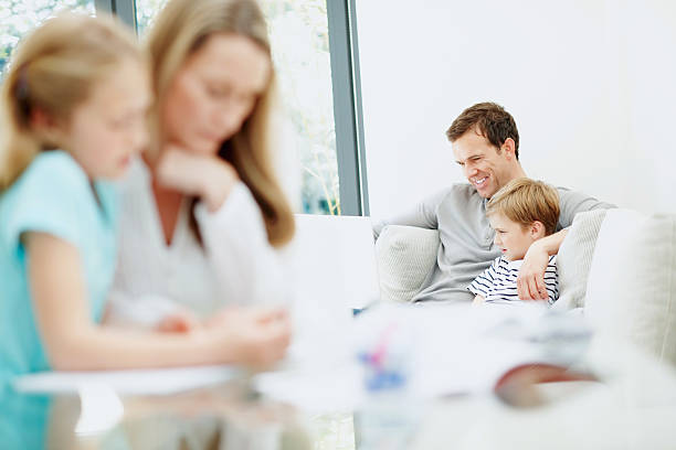 istock Family spending time together 143920673