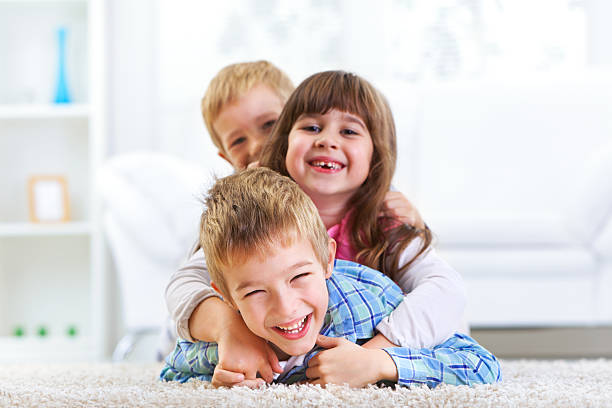 istock Group of happy children 143920676