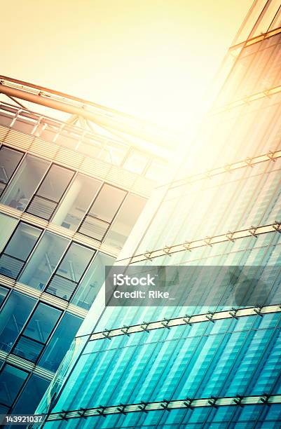 Portrait Shot Of Modern Style Building In The Sunlight Stock Photo - Download Image Now