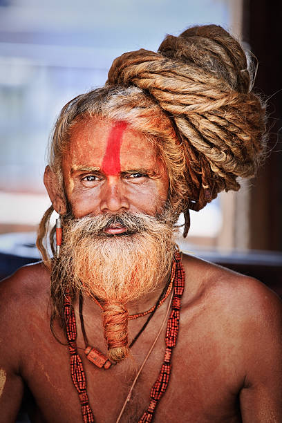 istock Sadhu - holy man with dreads 143921063