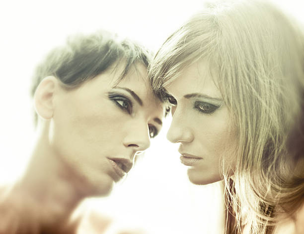 istock Two women portrait 143921176