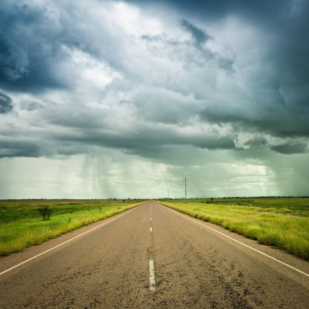 istock Rainstorm on the Desert, Northern Territory, Australia 143921272