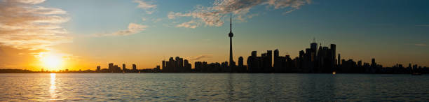 istock Toronto sunset skyline CN Tower downtown Lake Ontario Canada 143921415
