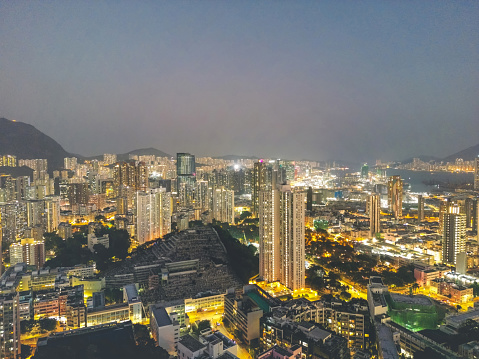 the Lok Fu Estate residential district Hong Kong 22 Oct 2022