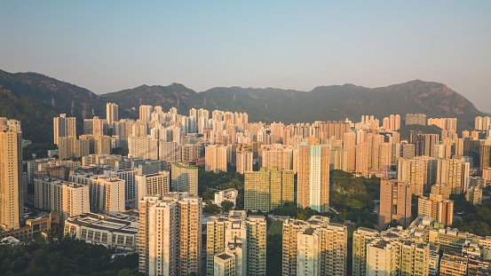the Lok Fu Estate residential district Hong Kong 28 Oct 2022