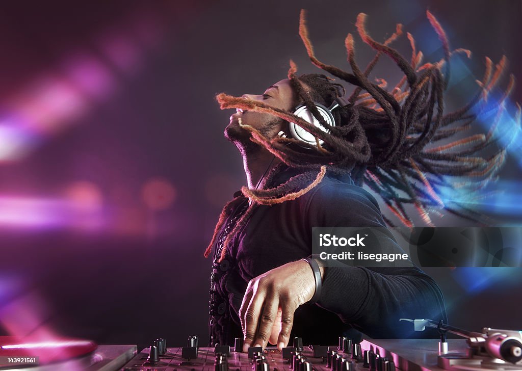 Party DJ - Royalty-free DJ Stockfoto