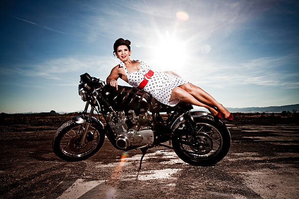 istock Sexy Girl on Motorcycle 143921599