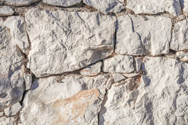 istock A close up background of white natural stone wall 1439216756