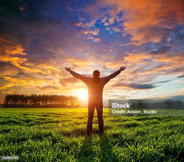 Freedom Stock Photo - Download Image Now - Adult, Adults Only, Agricultural Field