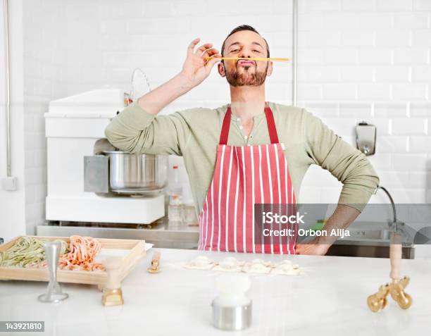 Chef Italiano - Fotografias de stock e mais imagens de Chefe de Cozinha - Chefe de Cozinha, Humor, Homens