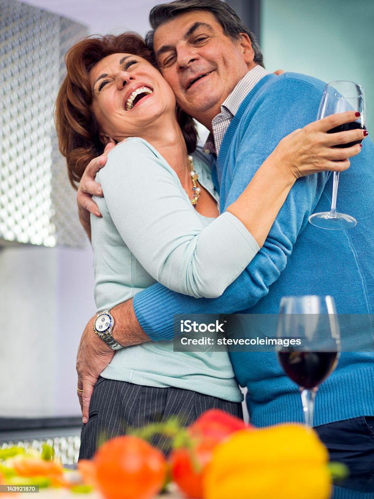 Romantica coppia Senuior - Foto stock royalty-free di 50-54 anni