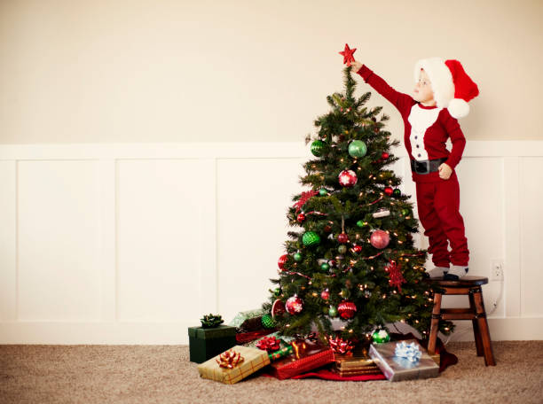 oh christmas tree - piek kerstversiering stockfoto's en -beelden