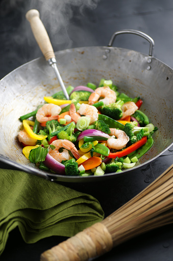 Shrimp stir fry in a wok.  Selective focus.
[url=file_closeup.php?id=18700684][img]file_thumbview_approve.php?size=1&id=18700684[/img][/url] [url=file_closeup.php?id=18700694][img]file_thumbview_approve.php?size=1&id=18700694[/img][/url] [url=file_closeup.php?id=18700714][img]file_thumbview_approve.php?size=1&id=18700714[/img][/url] [url=file_closeup.php?id=18700755][img]file_thumbview_approve.php?size=1&id=18700755[/img][/url] [url=file_closeup.php?id=18700767][img]file_thumbview_approve.php?size=1&id=18700767[/img][/url] [url=file_closeup.php?id=18700791][img]file_thumbview_approve.php?size=1&id=18700791[/img][/url] [url=file_closeup.php?id=18777421][img]file_thumbview_approve.php?size=1&id=18777421[/img][/url] [url=file_closeup.php?id=18777438][img]file_thumbview_approve.php?size=1&id=18777438[/img][/url] [url=file_closeup.php?id=18777453][img]file_thumbview_approve.php?size=1&id=18777453[/img][/url]