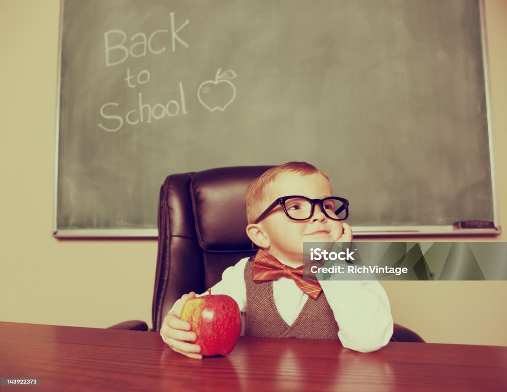 Happy Professor - Lizenzfrei Brille Stock-Foto