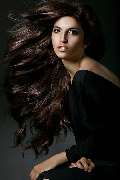istock Beautiful woman with luxury hairs 143922440