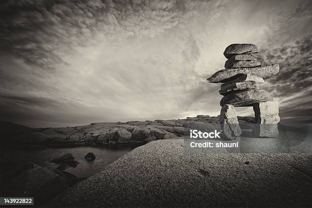 Inuksuk Stock Photo - Download Image Now - Rock Cairn, Balance, Beauty In Nature