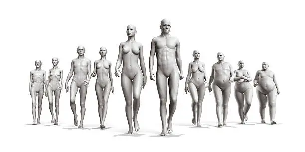 Photo of Human body diversity