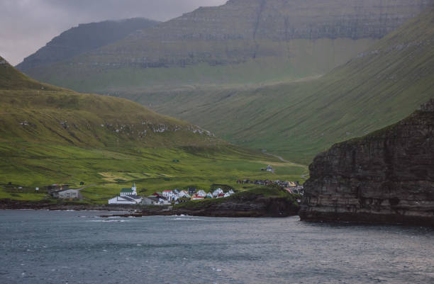 istock Faroe Islands, small islands and Peninsulas in the Atlantic Ocean 1439233307