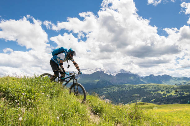 istock South Tyrol Mountainbiking, Italy. 1439236831