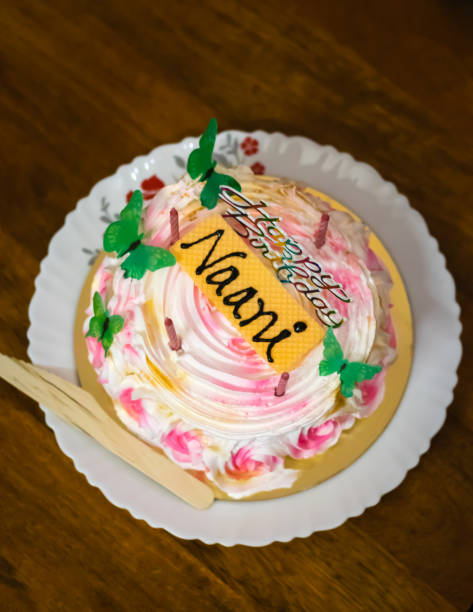 istock maternal grandmother birthday cake decorated with butterfly from different angle 1439241136