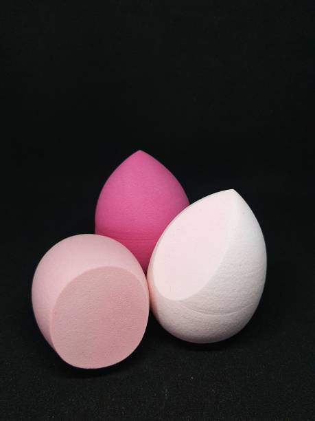 Make up sponge or beauty blender is a tool for applying foundation and other makeup products. stock photo
