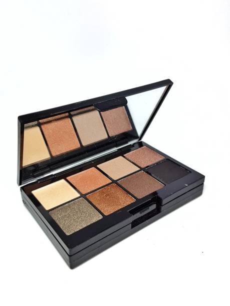 istock Isolated photo from the Eyeshadow palette on a white background. 1439242424