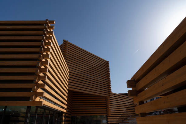 Eskisehir, Turkey, October 26, 2022: Odunpazari Modern Museum (OMM) in Eskisehir, Turkey