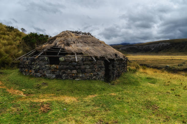 istock Abandoned run down cottage at Cotopaxi Volcano 1439249900