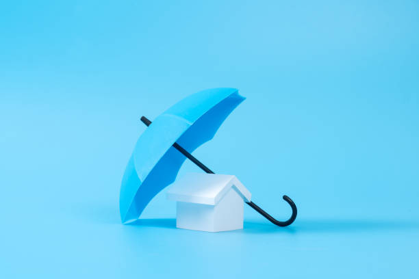istock House model under blue color umbrella 1439250188