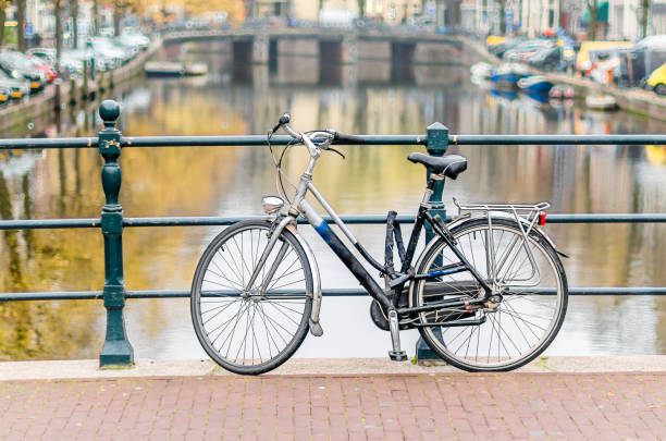 istock Bicycle in Amsterdam, the Netherlands 1439261639