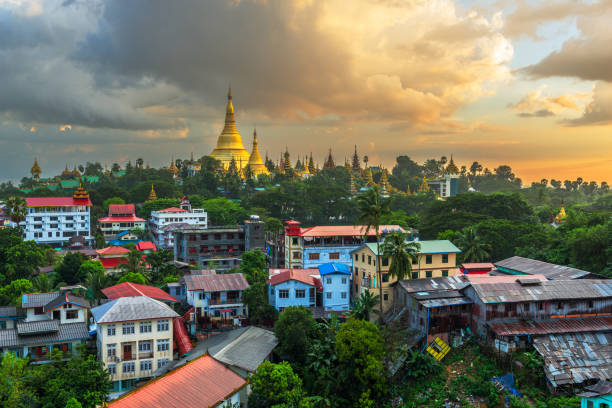 istock Pagodas of Yangon, Myanmar 1439278480
