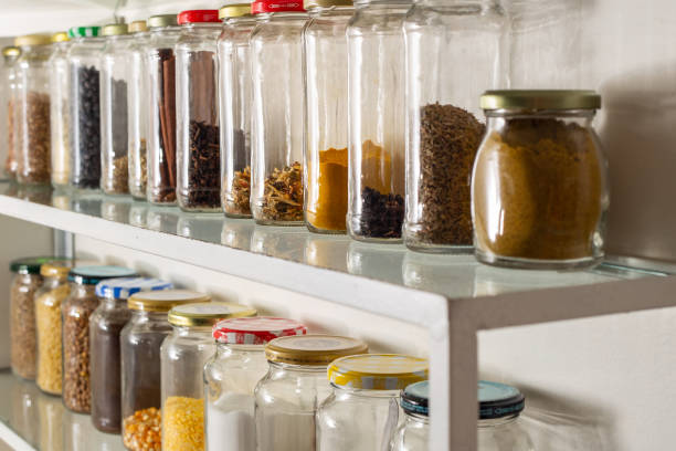 istock Reuse of glass packaging. 1439292026