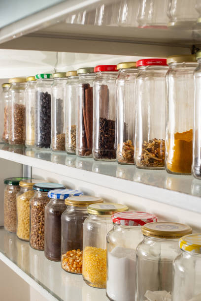 istock Reuse of glass packaging. 1439292052